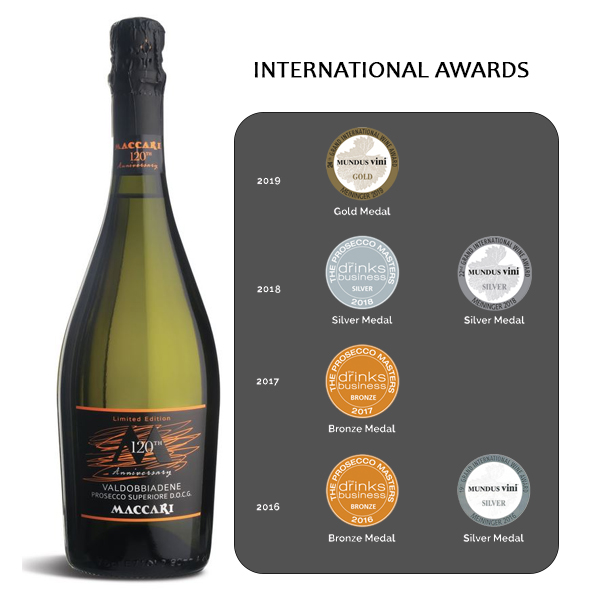 Prosecco Superiore D.O.C.G. Extra Dry - Az. Vinicola Maccari
