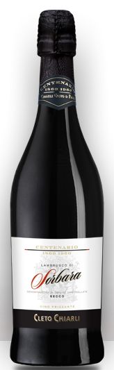 LAMBRUSCO SORBARA SECCO CHIARLI CENT.
